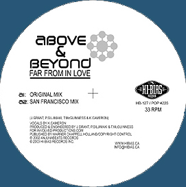 Above and Beyond 'Far From In Love'